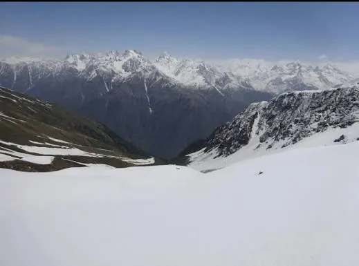 Kafani Glacier below Nanda Kot