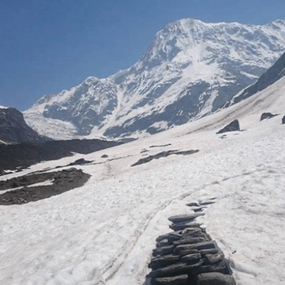 Pindari Glacier Zero Point