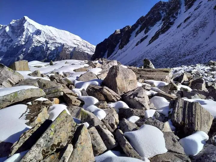 Sunderdhunga valley of glaciers